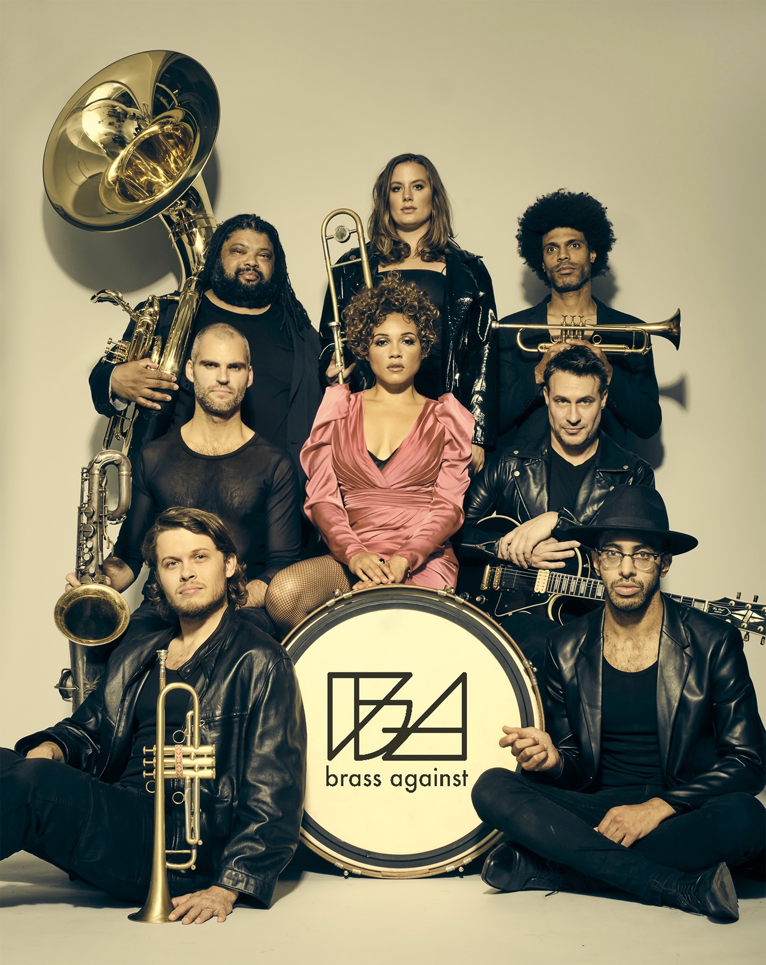 Kenny Bentley performing with Brass Against